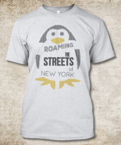 roaming the streets of ny t shirt