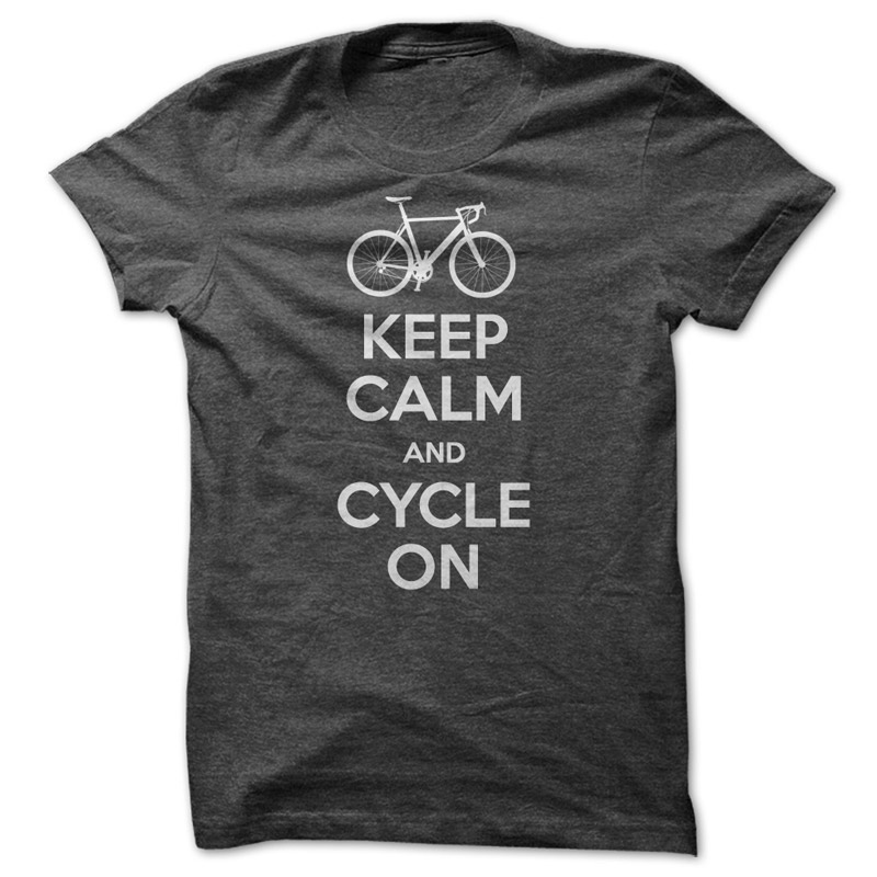Keep Calm and Cycle On Shirt