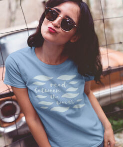 Read Between the Waves Ladies T-Shirt