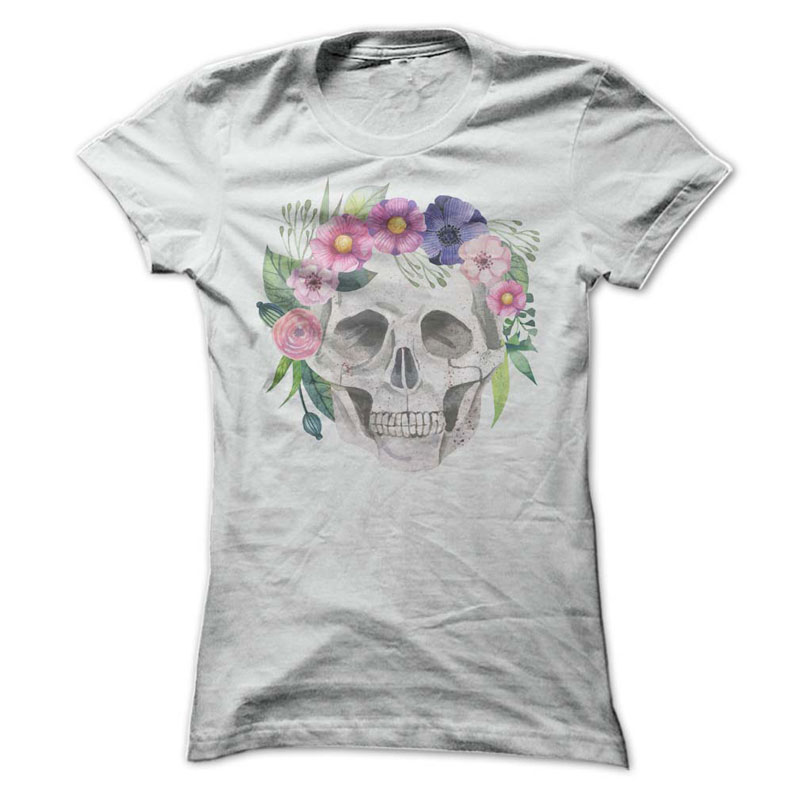 Elegant Skull T-Shirt