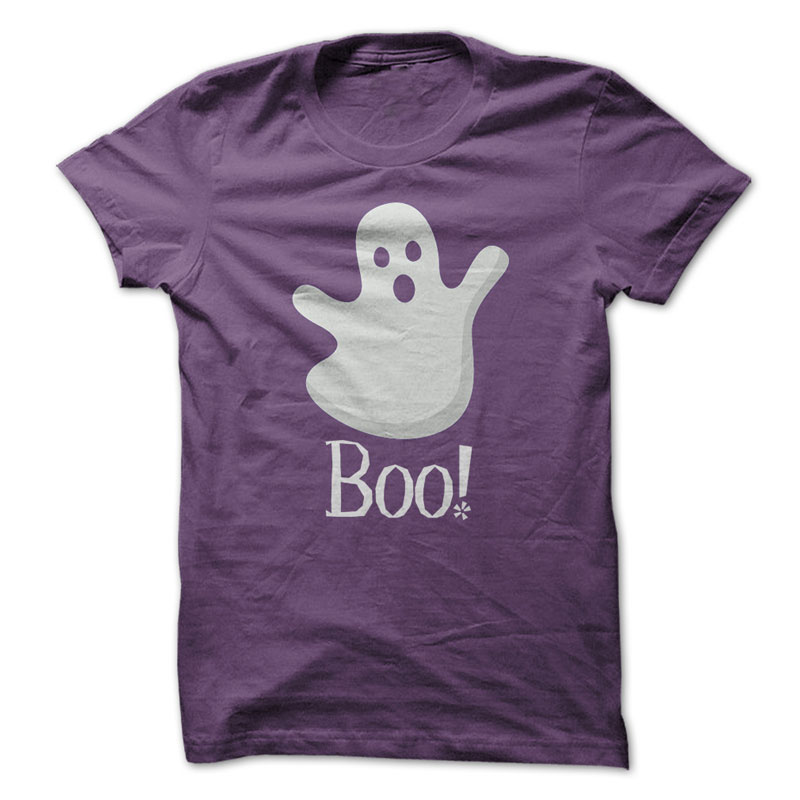Boo! Halloween Ghost Funny T-Shirt