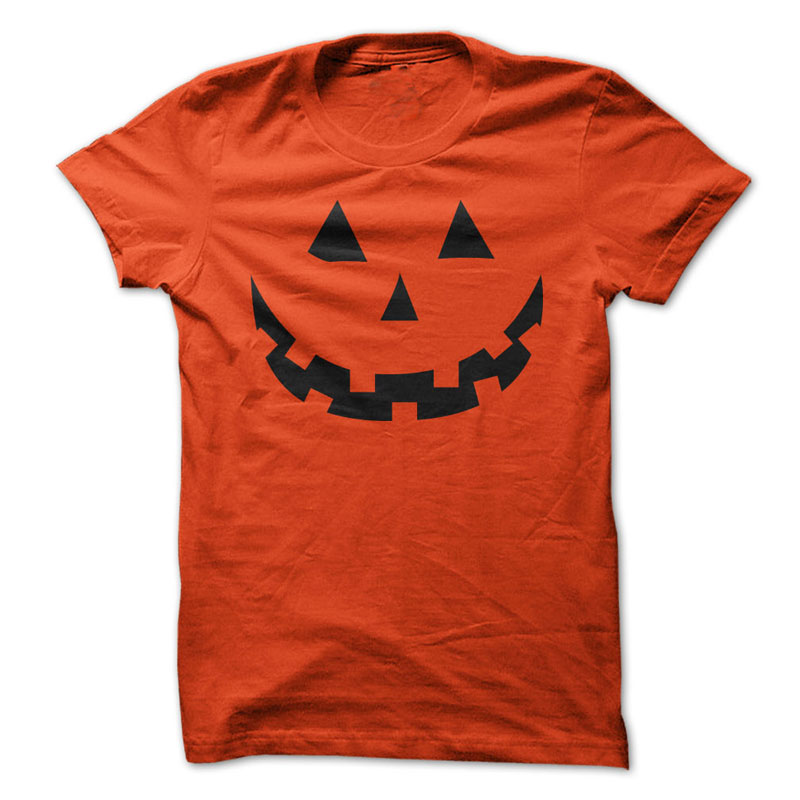 Jack O Lantern Face T-Shirt