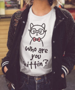 Funny Cat T-Shirt for Women