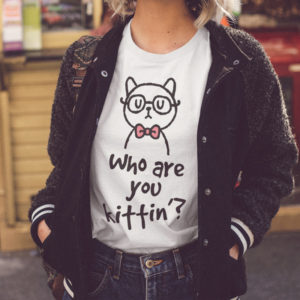 Funny Cat T-Shirt for Women