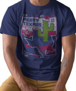 Merry Texmas Y'All Men's T-Shirt