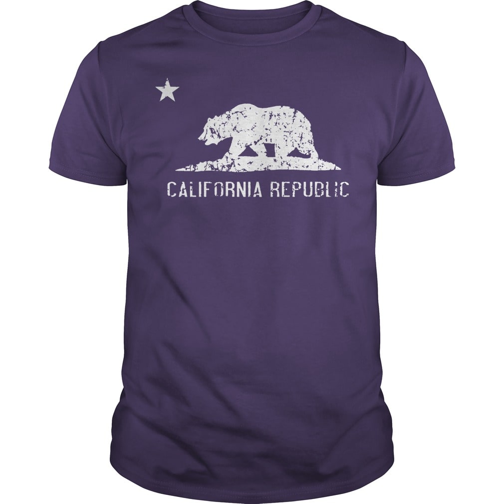 California Republic Bear T-Shirt