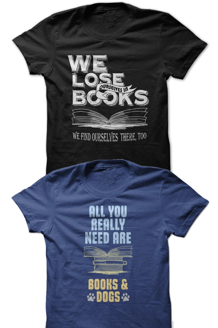 T-Shirts - Gift Ideas for Book Lovers